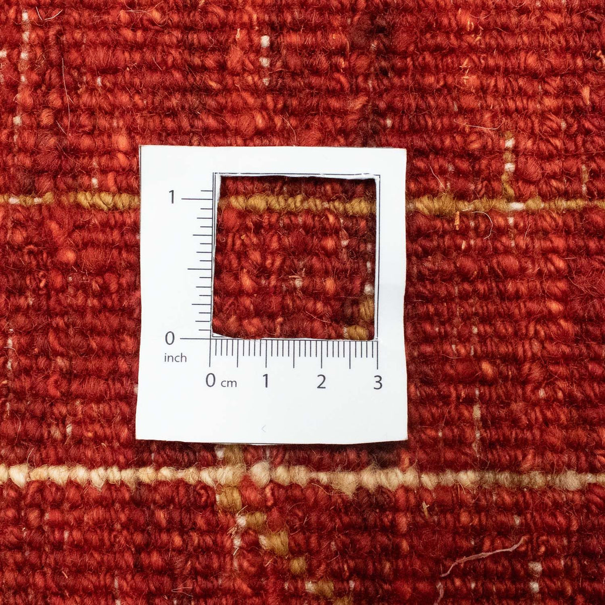 Tapis Gabbeh - Persan - 197 x 144 cm - rouge