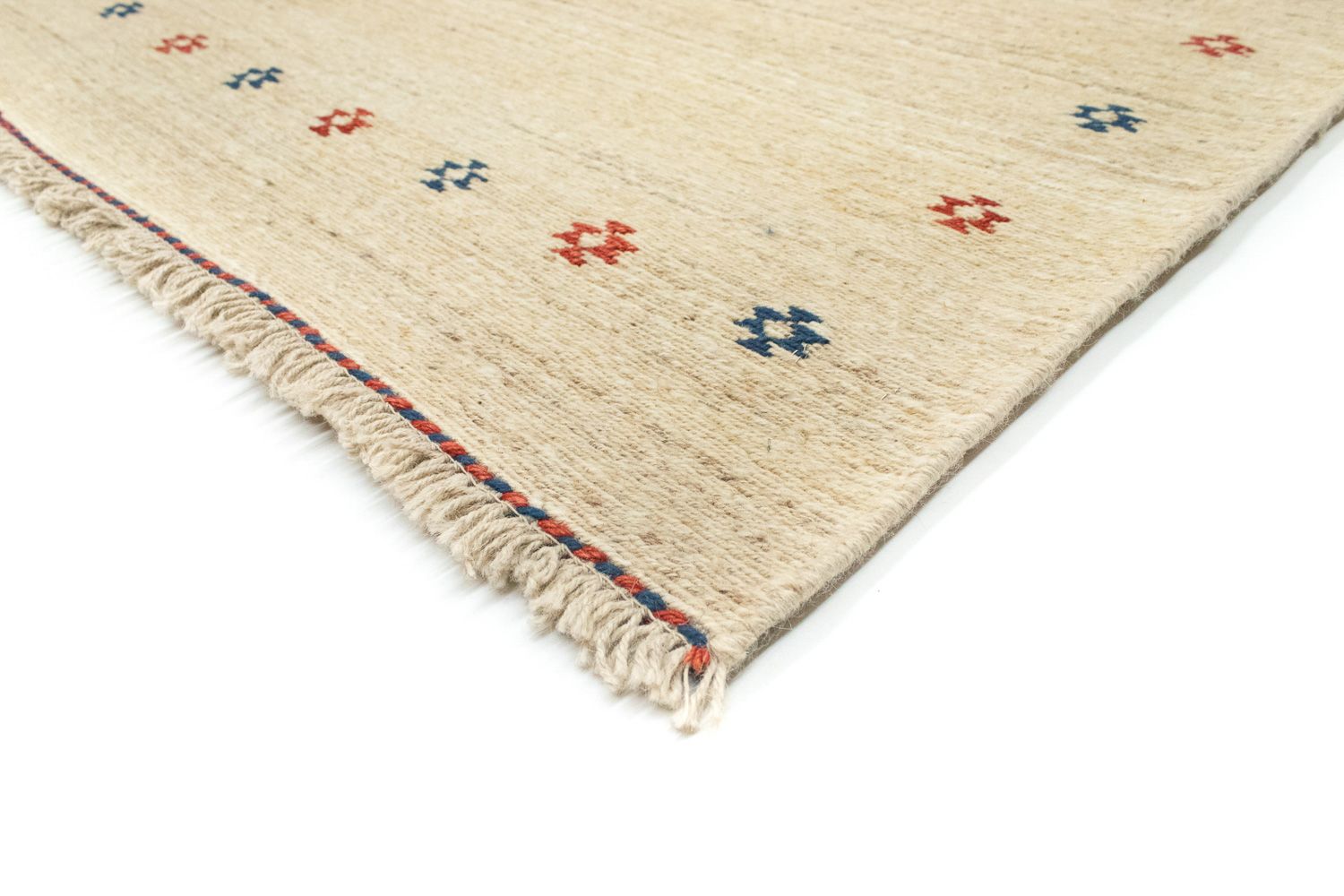 Tapis Gabbeh - Persan - 198 x 150 cm - beige