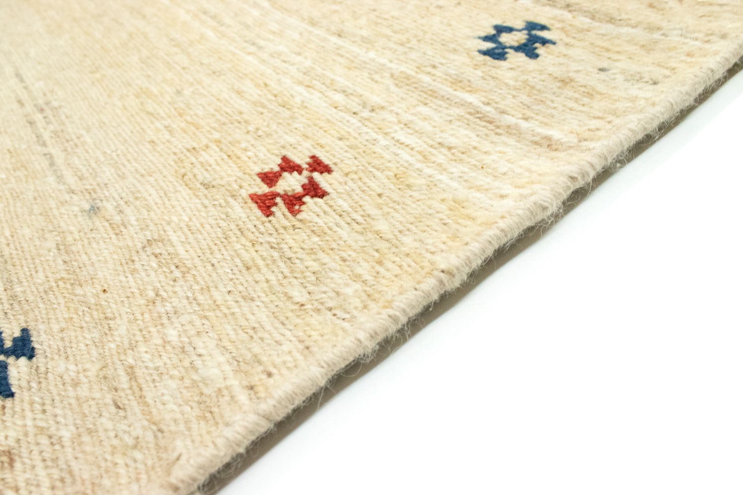 Tapis Gabbeh - Persan - 198 x 150 cm - beige