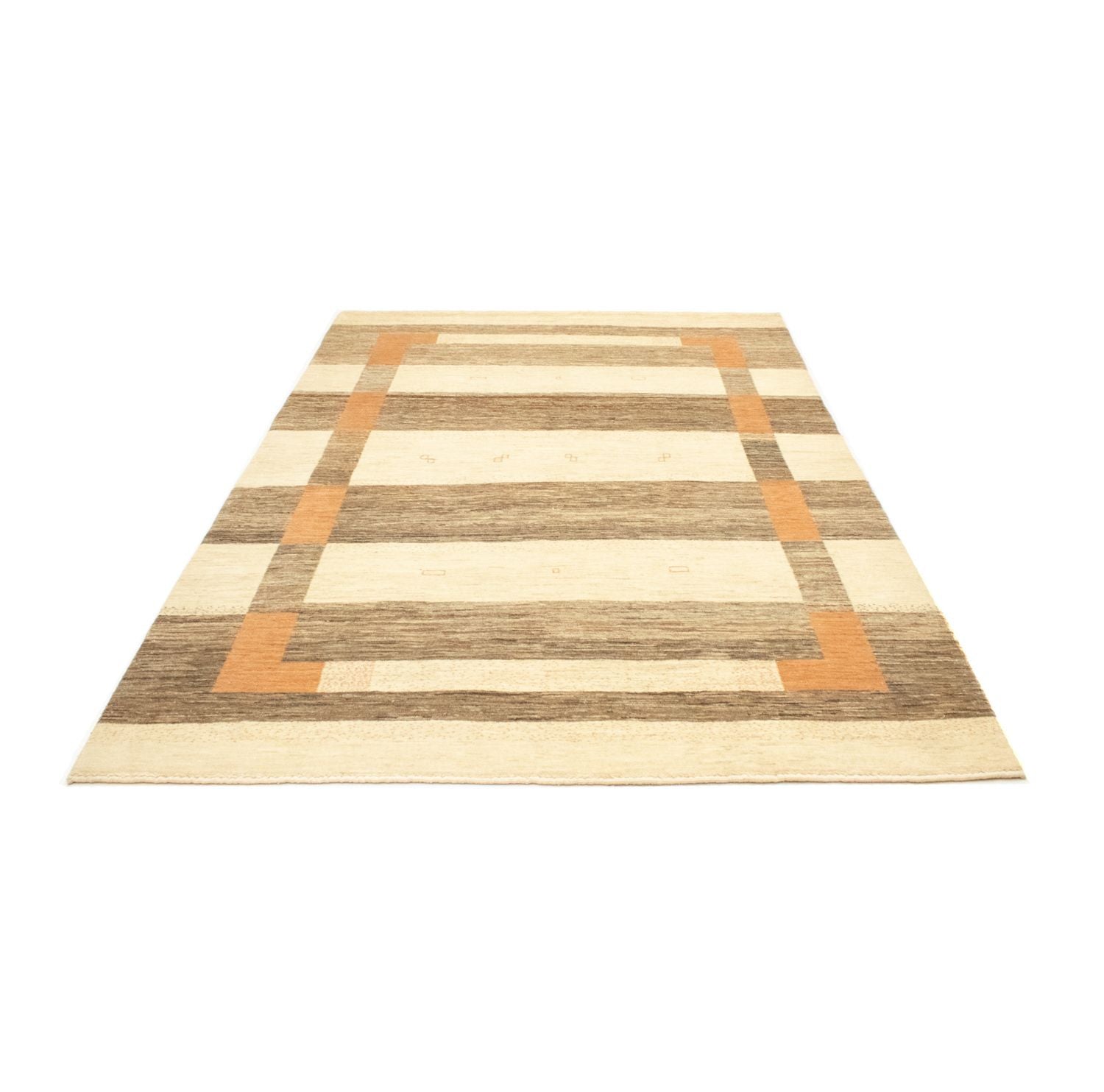 Tapis Gabbeh - Loribaft Persan - 245 x 165 cm - multicolore