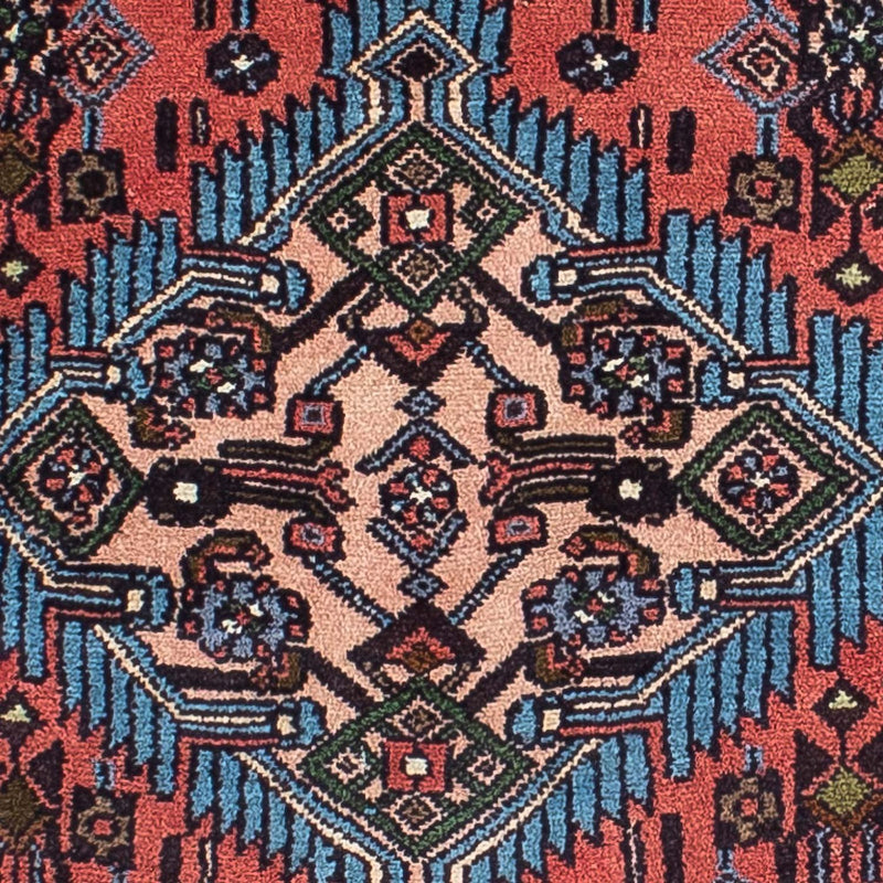 Tapis de couloir Tapis persan - Nomadic - 280 x 80 cm - rouge clair