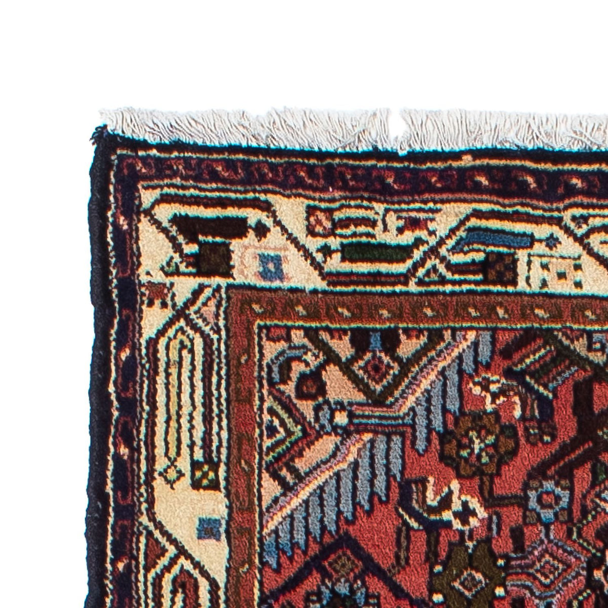 Tapis de couloir Tapis persan - Nomadic - 280 x 80 cm - rouge clair