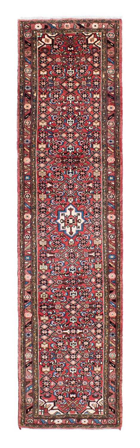 Tapis de couloir Tapis persan - Nomadic - 327 x 80 cm - rouge clair