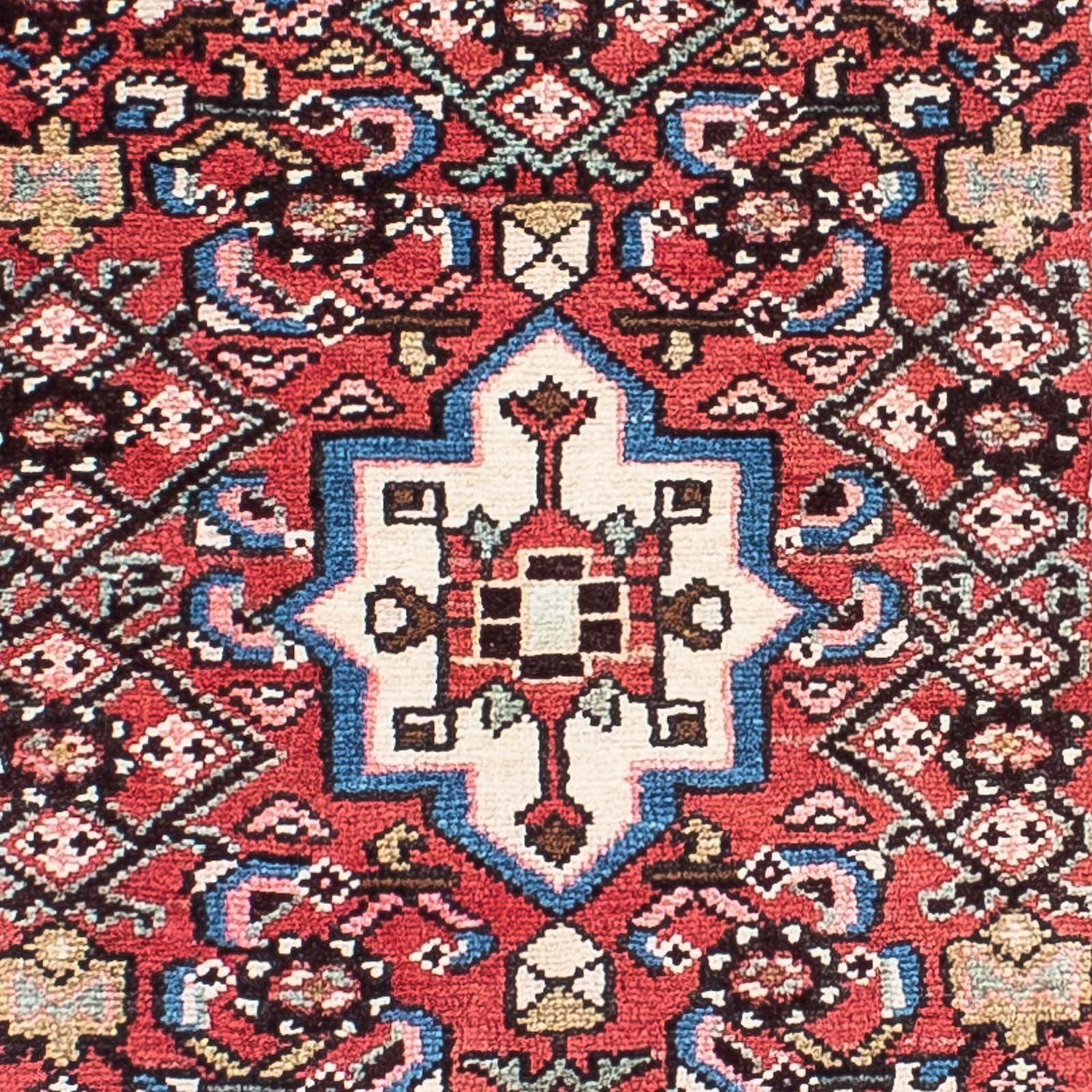 Tapis de couloir Tapis persan - Nomadic - 327 x 80 cm - rouge clair