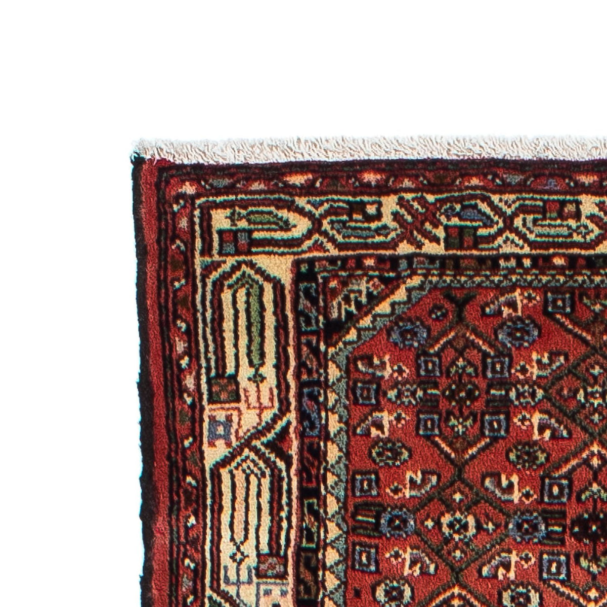 Tapis de couloir Tapis persan - Nomadic - 305 x 76 cm - rouille