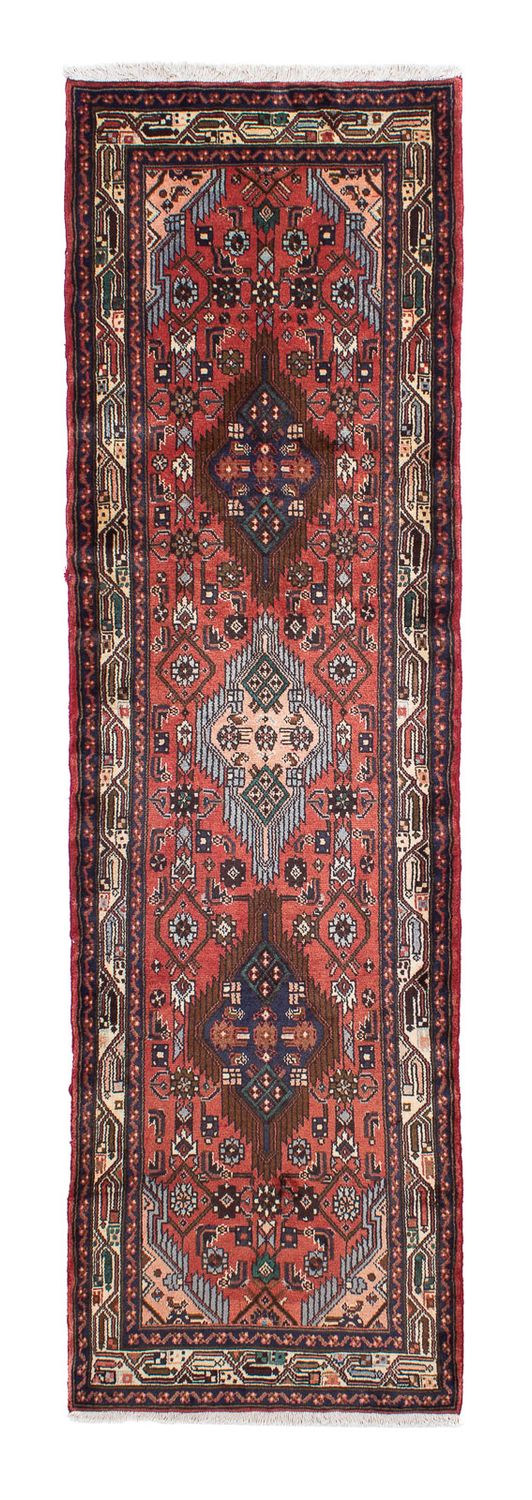 Tapis de couloir Tapis persan - Nomadic - 278 x 80 cm - rouge clair