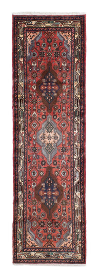 Tapis de couloir Tapis persan - Nomadic - 278 x 80 cm - rouge clair