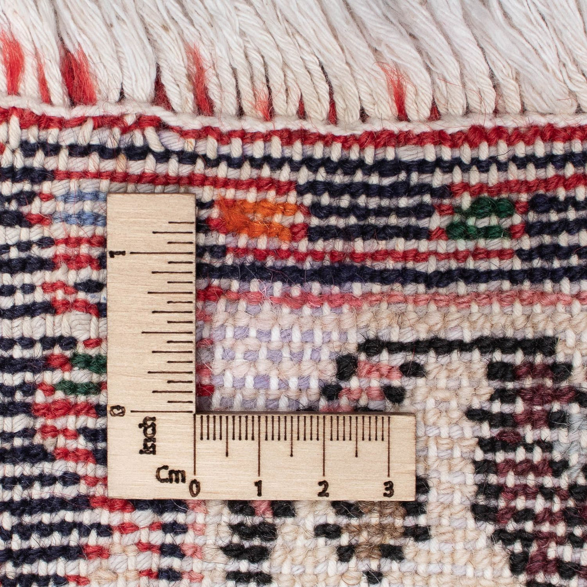 Tapis de couloir Tapis persan - Nomadic - 343 x 83 cm - rouge foncé