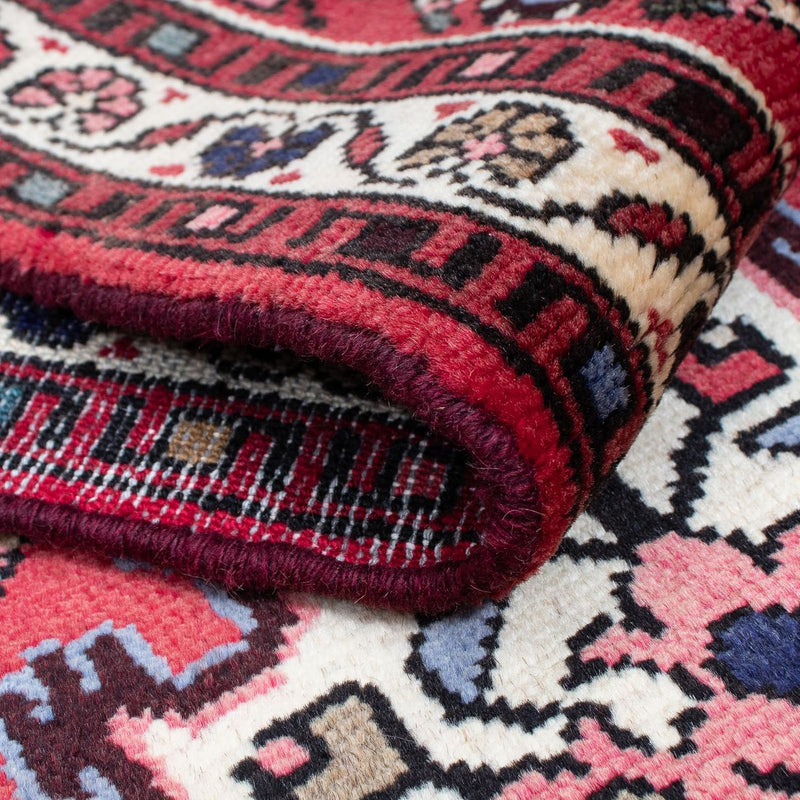 Tapis de couloir Tapis persan - Nomadic - 323 x 78 cm - rouge foncé