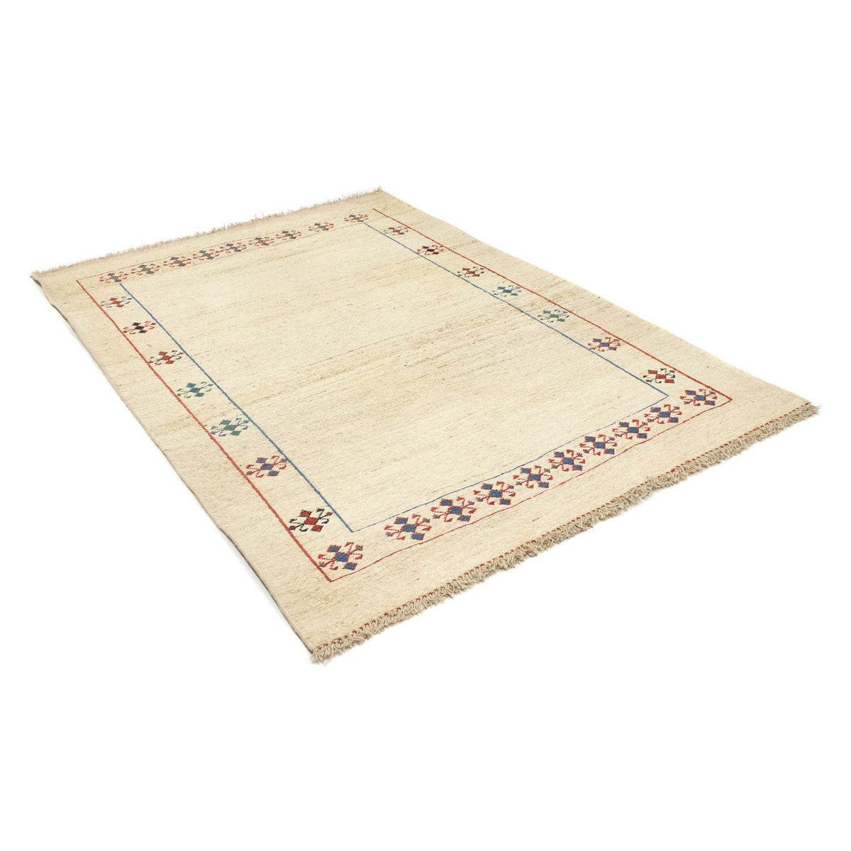 Tapis Gabbeh - Persan - 206 x 147 cm - beige