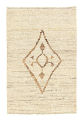 Tapis Gabbeh - Persan - 148 x 96 cm - beige