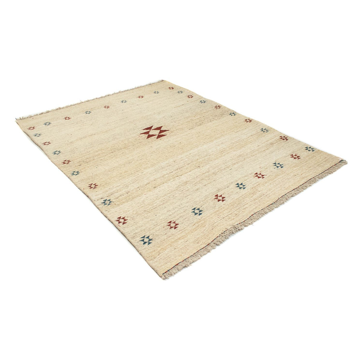 Tapis Gabbeh - Persan - 192 x 148 cm - beige