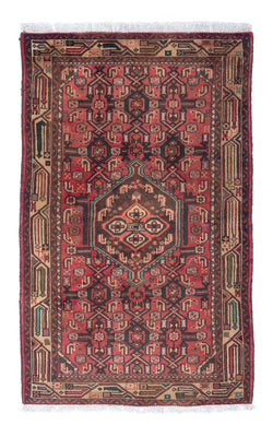 Tapis persan - Nomadic - 130 x 82 cm - rouge clair