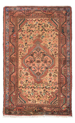 Tapis persan - Nomadic - 130 x 80 cm - rouge clair