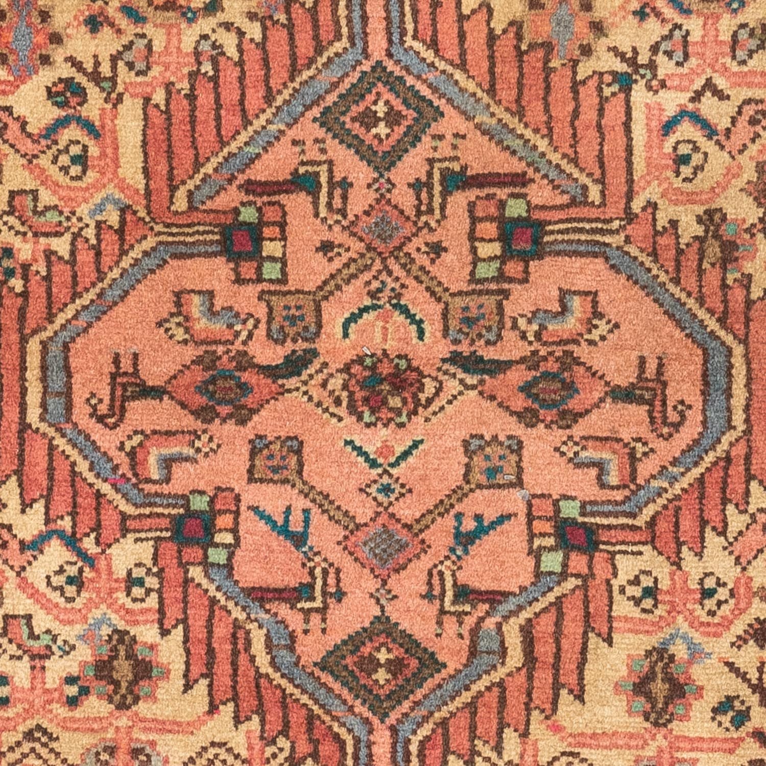 Tapis persan - Nomadic - 130 x 80 cm - rouge clair
