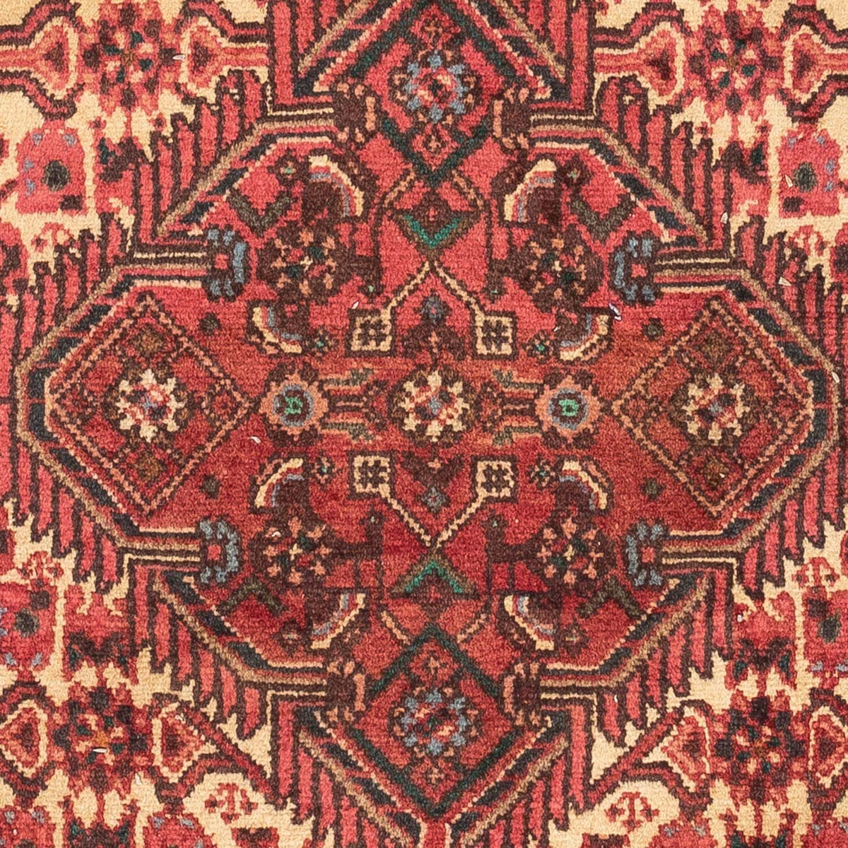 Tapis persan - Nomadic - 132 x 77 cm - rouge