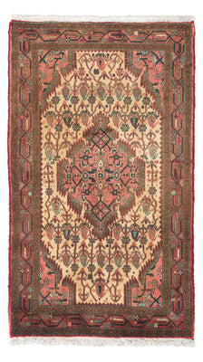 Tapis persan - Nomadic - 135 x 80 cm - rouge clair