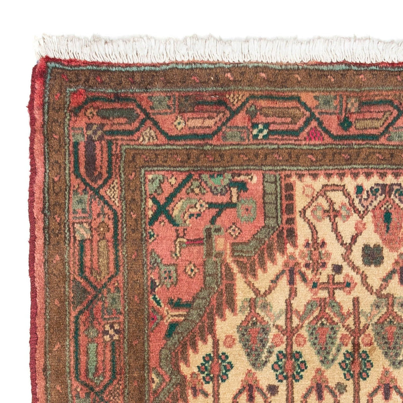 Tapis persan - Nomadic - 135 x 80 cm - rouge clair