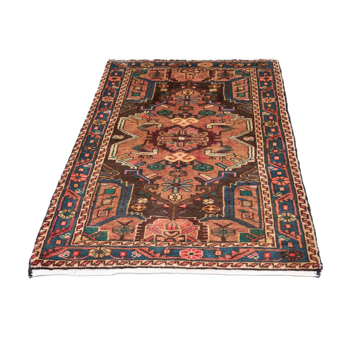 Tapis persan - Nomadic - 135 x 80 cm - rouge clair