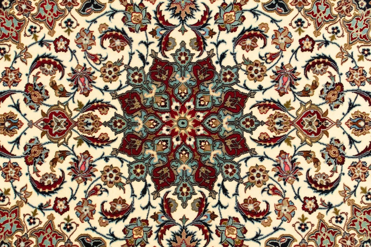 Tapis persan - Isfahan - Premium - 158 x 104 cm - beige