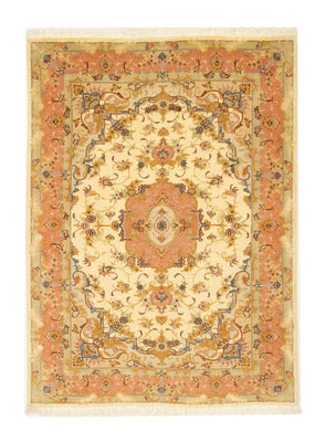 Tapis persan - Tabriz - Premium - 140 x 104 cm - beige