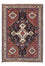 Tapis Gabbeh - Persan Kashkuli - 145 x 105 cm - bleu foncé
