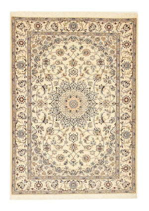 Tapis persan - Nain - Premium - 164 x 114 cm - beige