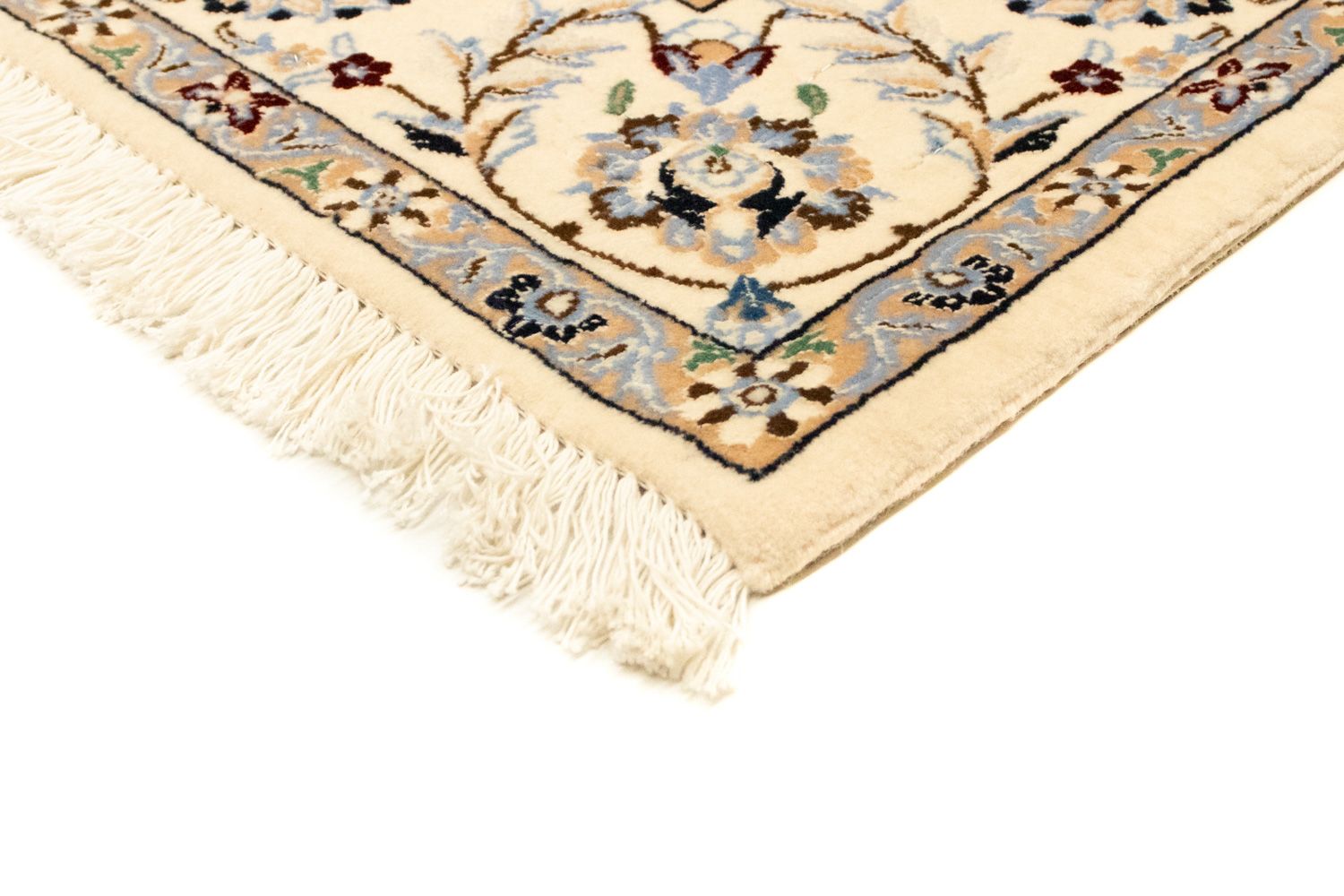 Tapis persan - Nain - Premium - 164 x 114 cm - beige
