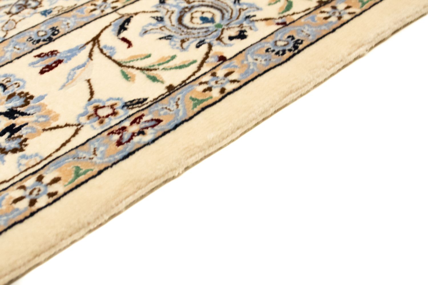 Tapis persan - Nain - Premium - 164 x 114 cm - beige