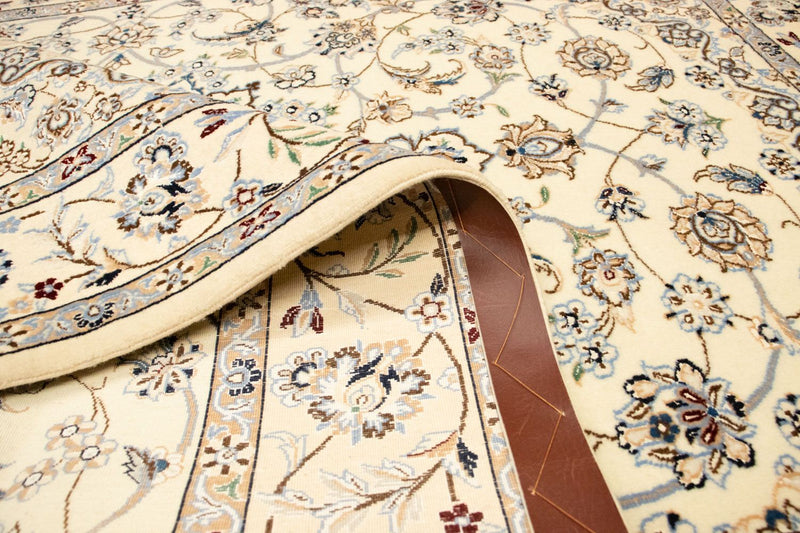 Tapis persan - Nain - Premium - 164 x 114 cm - beige