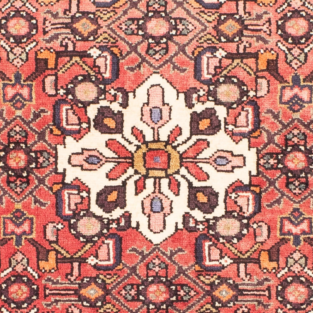 Tapis persan - Nomadic - 153 x 107 cm - rouge clair