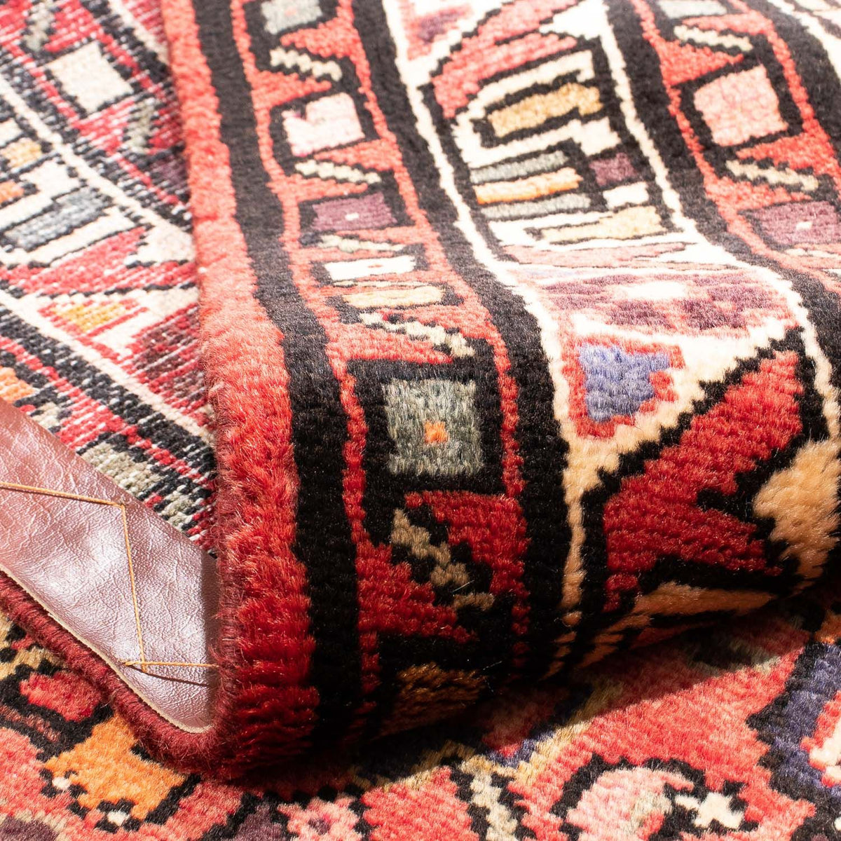 Tapis persan - Nomadic - 153 x 107 cm - rouge clair