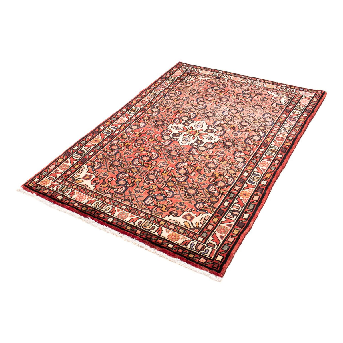 Tapis persan - Nomadic - 153 x 107 cm - rouge clair