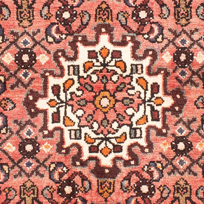 Tapis persan - Nomadic - 158 x 113 cm - rouge clair