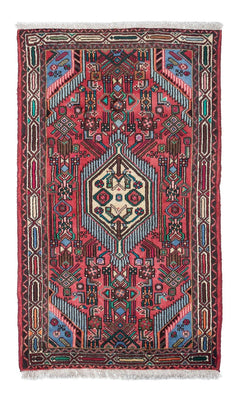 Tapis persan - Nomadic - 134 x 80 cm - rouge