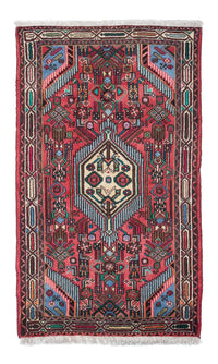 Tapis persan - Nomadic - 134 x 80 cm - rouge