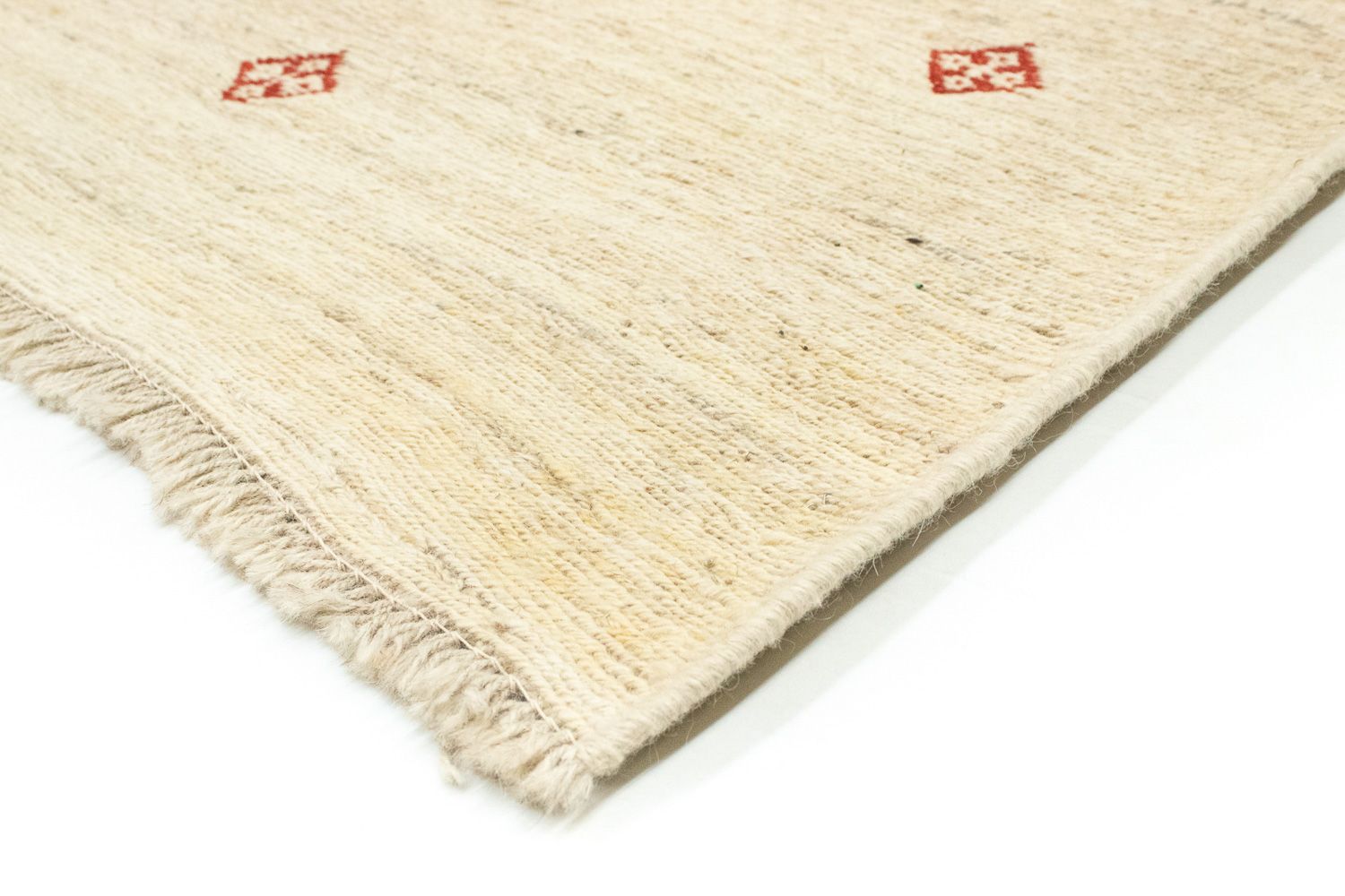 Tapis Gabbeh - Persan - 145 x 100 cm - beige