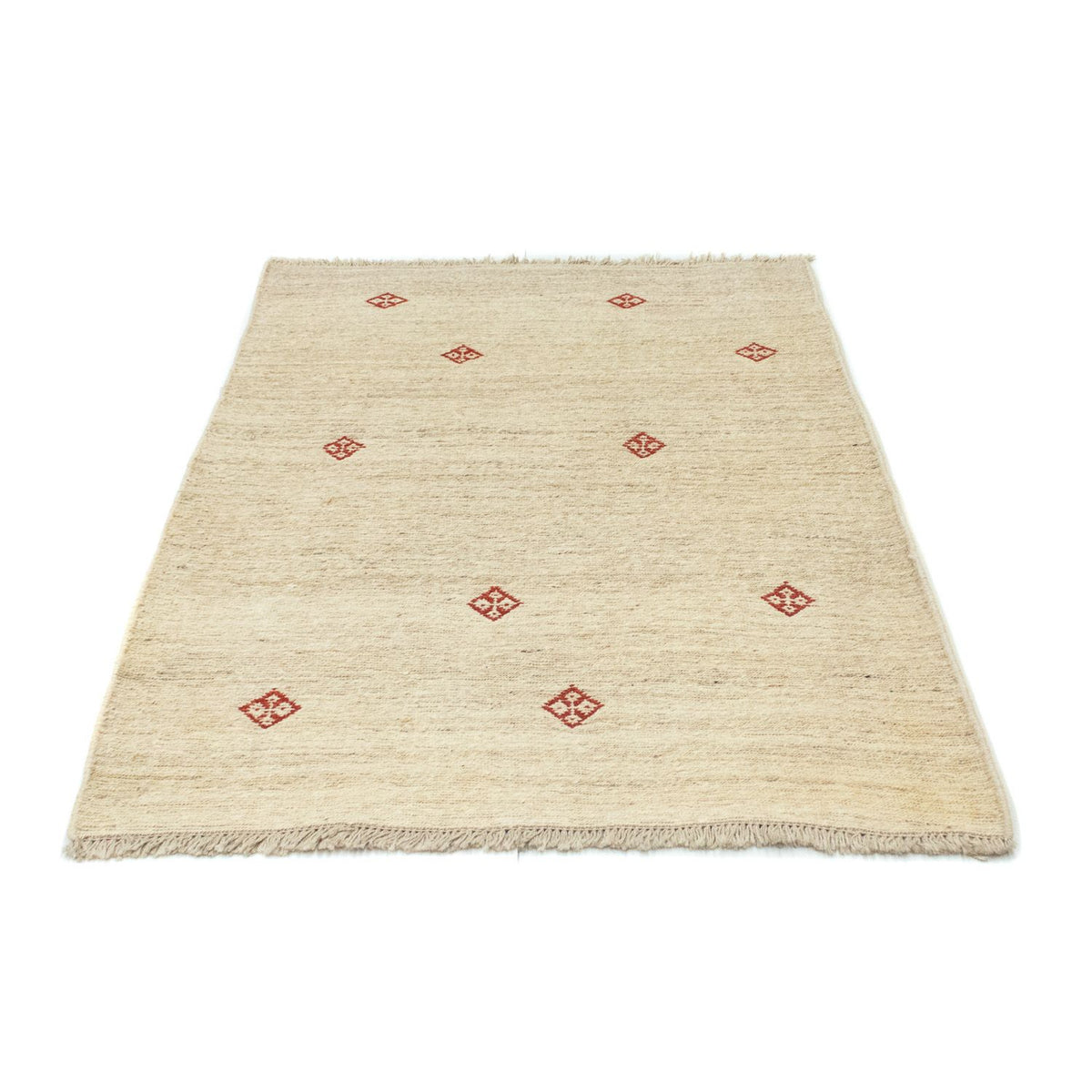 Tapis Gabbeh - Persan - 145 x 100 cm - beige