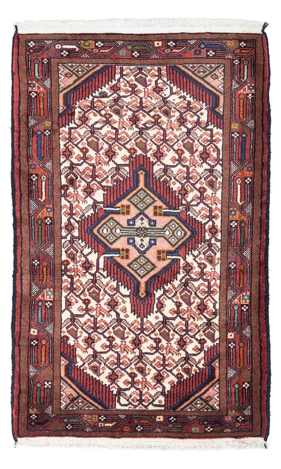 Tapis persan - Nomadic - 134 x 81 cm - beige