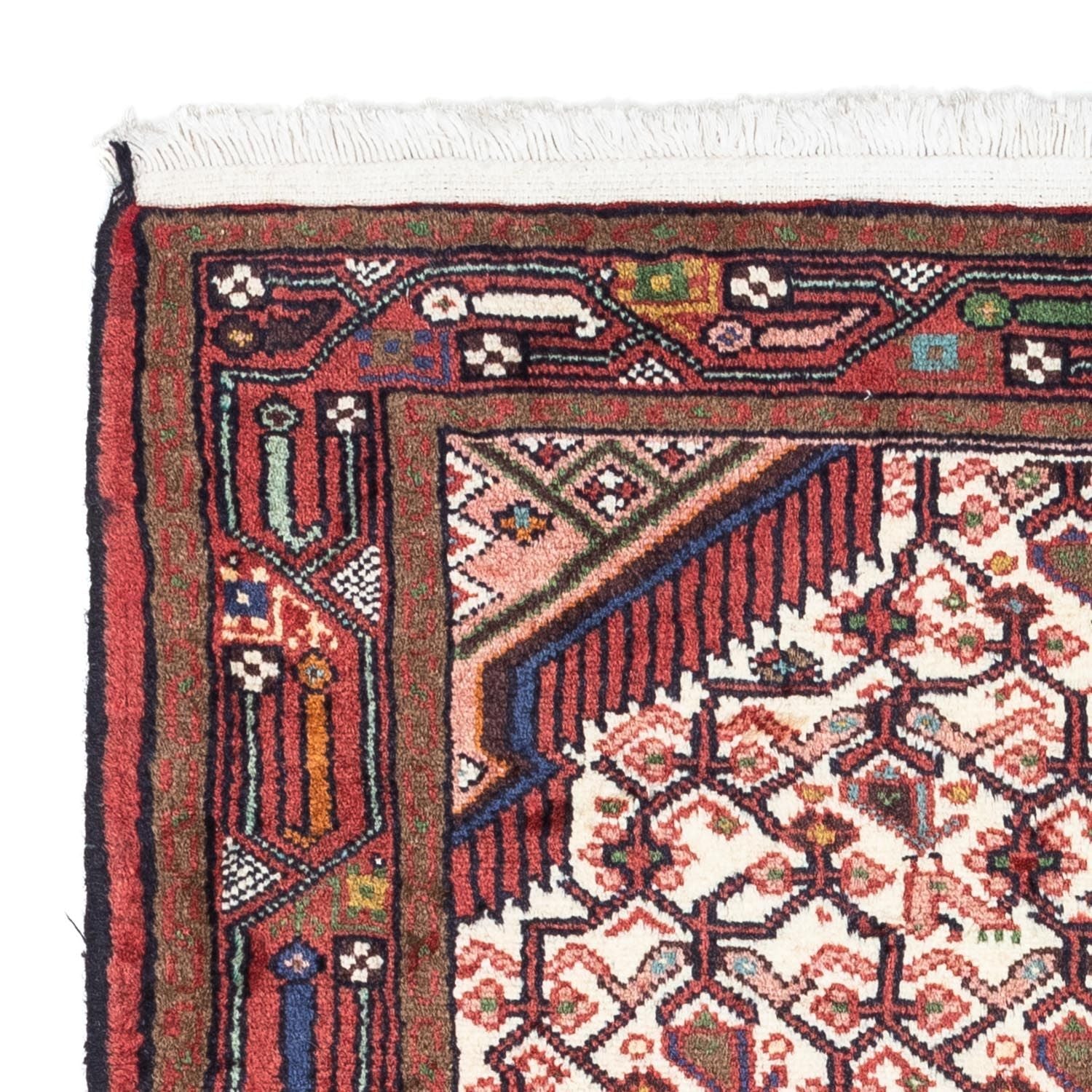 Tapis persan - Nomadic - 134 x 81 cm - beige
