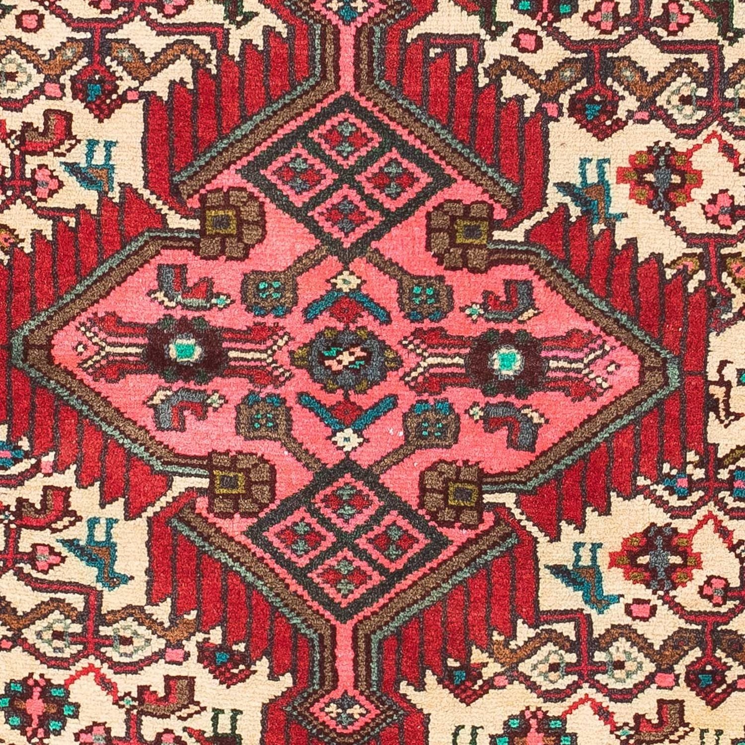 Tapis persan - Nomadic - 115 x 80 cm - beige