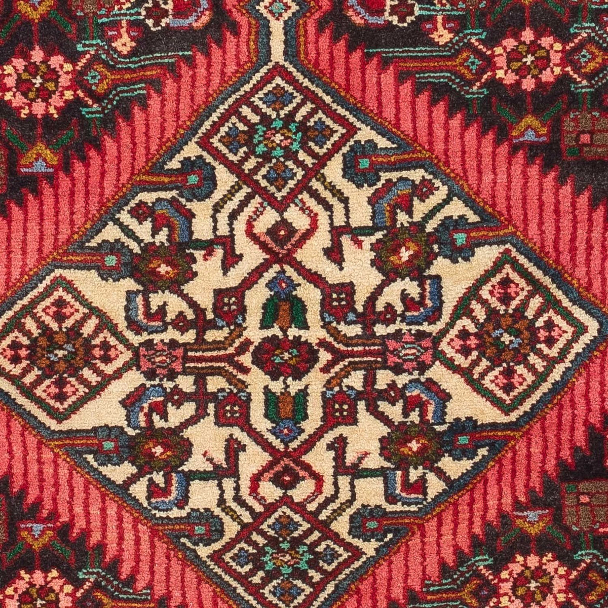 Tapis persan - Nomadic - 117 x 77 cm - multicolore