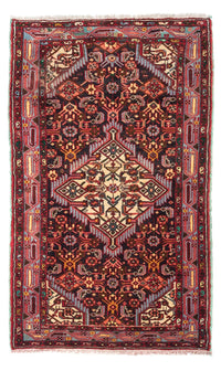 Tapis persan - Nomadic - 125 x 73 cm - rouge clair