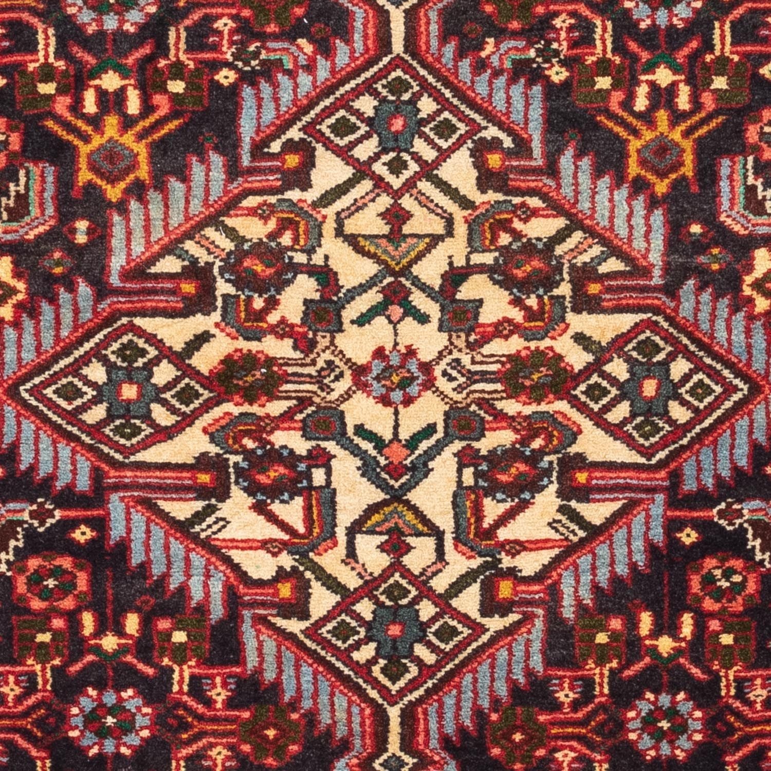 Tapis persan - Nomadic - 125 x 73 cm - rouge clair