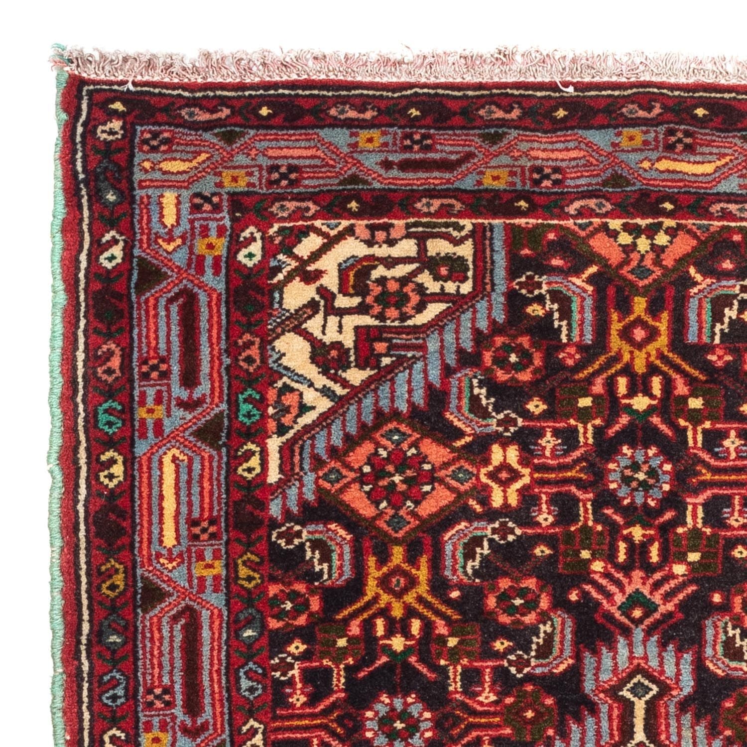 Tapis persan - Nomadic - 125 x 73 cm - rouge clair