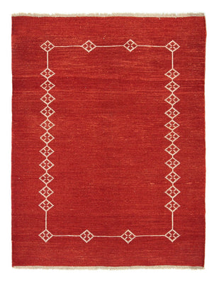 Tapis Gabbeh - Persan - 194 x 150 cm - rouge