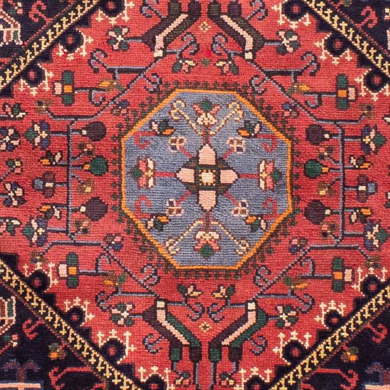 Tapis persan - Nomadic - 226 x 139 cm - rouge