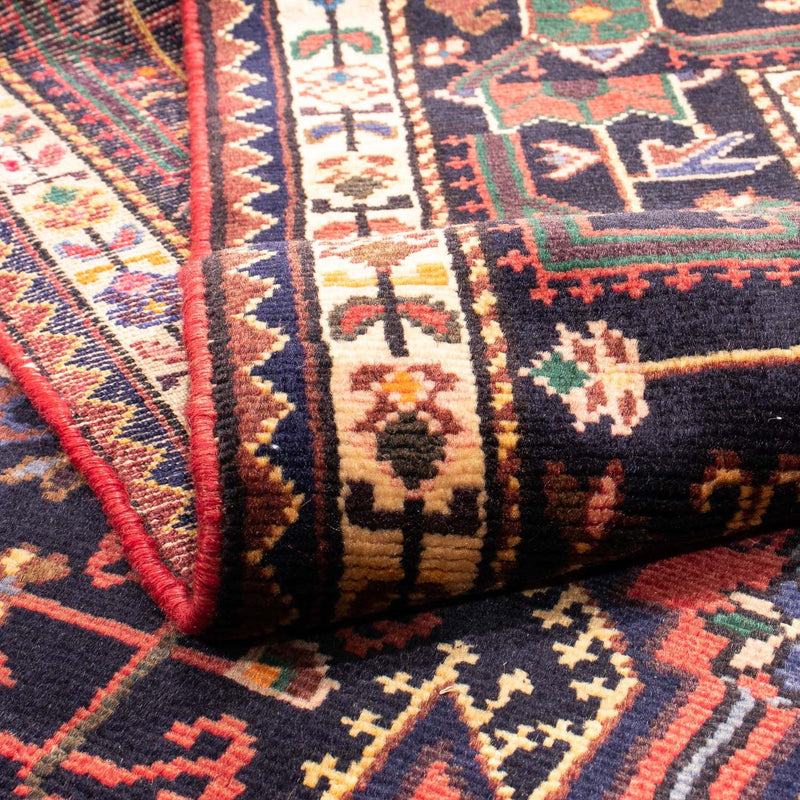 Tapis persan - Nomadic - 226 x 139 cm - rouge