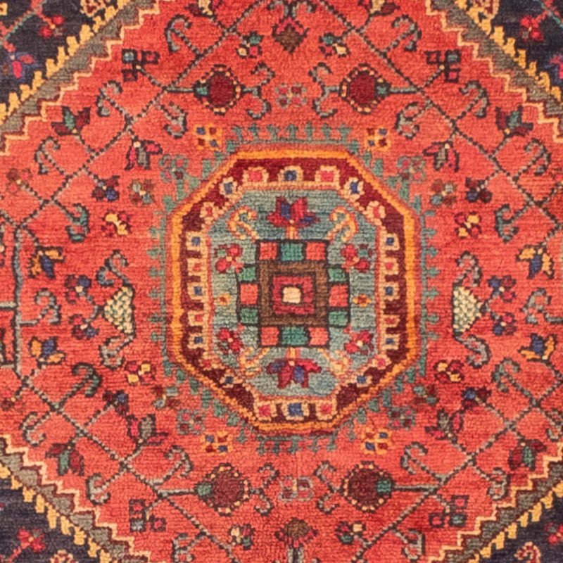 Tapis persan - Nomadic - 218 x 130 cm - bleu foncé