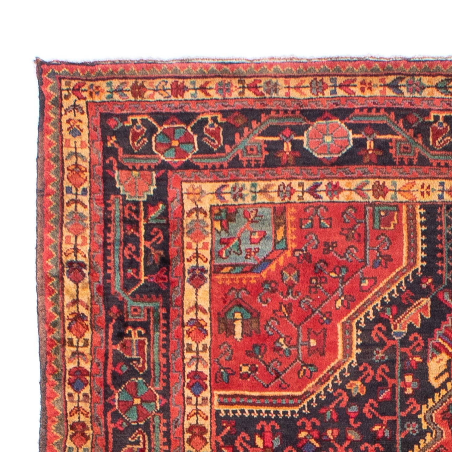 Tapis persan - Nomadic - 218 x 130 cm - bleu foncé